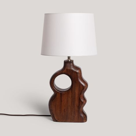 Lampada da Tavolo Legno Hunar V ILUZZIA Naturale (1/5)