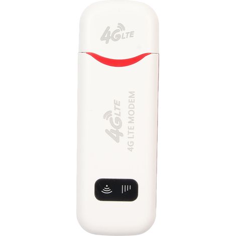 Routeur WiFi Portable 4G Débloqué, Slot Carte SIM, 300Mbps, Point d'Accès Internet Mobile, Blanc (1/5)