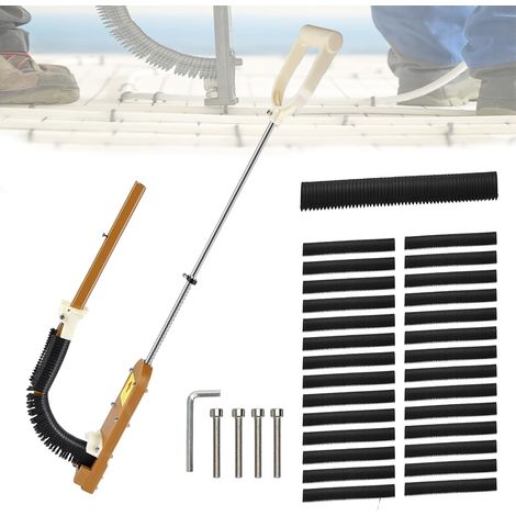 Agrafeuse pour Tubes Plancher Chauffant, Tacker pour Clips de Chauffage au Sol avec 1650 Aiguilles (1/5)