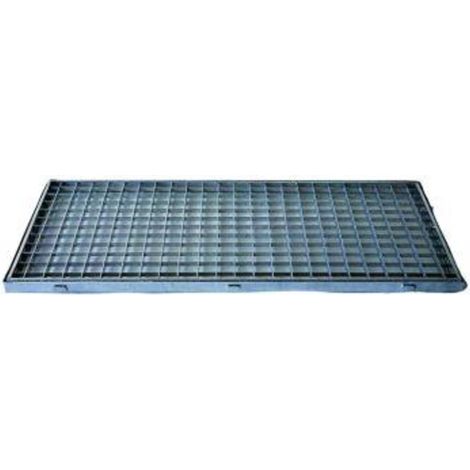 MEA – Caillebotis galvanisé 800x600mm – Maille 30x30mm – Hauteur 20mm – Charge ponctuelle 150kg pour réseaux accessibles