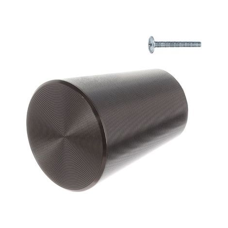 Perilla de mueble níquel negro mate Riex XK05 (1/5)