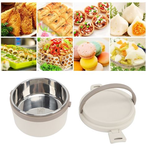 Isolierte Lunchbox aus Edelstahl 304, ideal für Büroangestellte und Studenten, 700 ml (1/5)