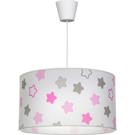 KINDER DECKENLAMPE HÄNGENDE KRONLEUCHTER FÜR SCHLAFZIMMER LAMPENSCHIRM