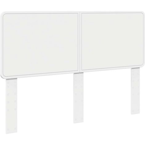 Tête de Lit Armoire de Tête de Lit - Blanc 150 cm Bois d'ingénierie fr21086 (1/5)