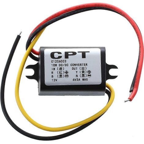 12V auf 6V DC-DC-Abwärtswandlermodul und Spannungsregler (1/4)