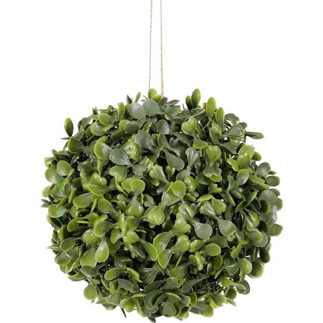 Mica Decorations künstlicher Buchsbaum grün Ø 15 cm Hängend