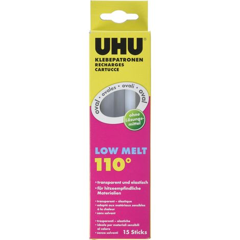 Uhu 48630 Cartucce adesive LT 110, 200 g, transparente (1/4)