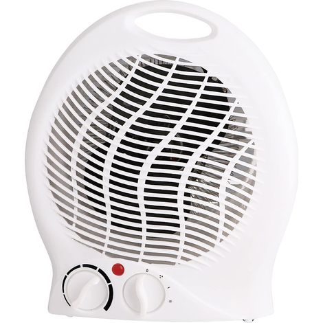 Radiateur soufflant avec 3 niveaux de chauffage ventilateur compact ventilateur puissant 2000 W avec protection contre la surchauffe et protection contre le basculement (1/4)