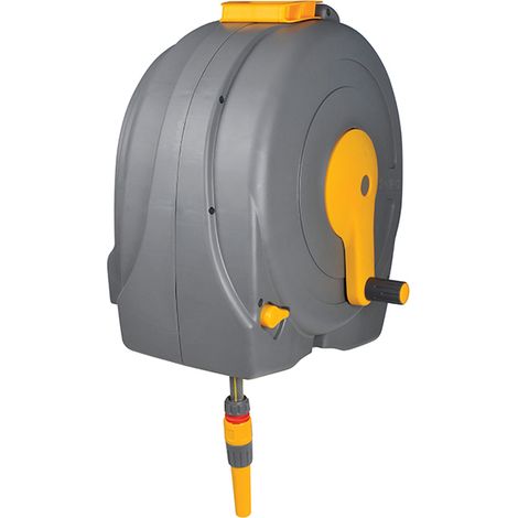 Hozelock 2496 Wall Mounted 40m Fast Reel + 40m of 12.5mm Hose
