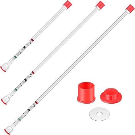 Airless Peinture Pistolet Tige De Rallonge pour Pulvérisateur Airless Buse Pistolet Peinture 3 Pcs 30cm, 50cm, 75cm (1/5)