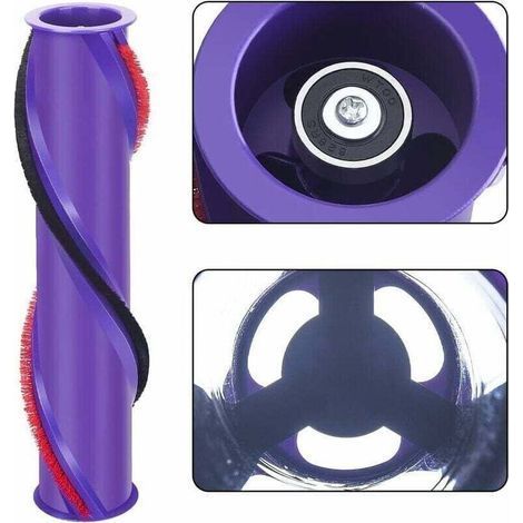 Rotolo spazzola di ricambio per aspirapolvere Dyson V10, portaspazzole ref. 969569-01 (per modelli V10) (1/3)
