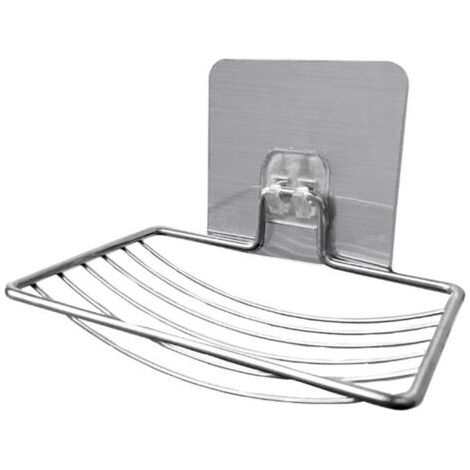 Boîte de rangement pour porte-savon - fixation murale autocollante (1/5)