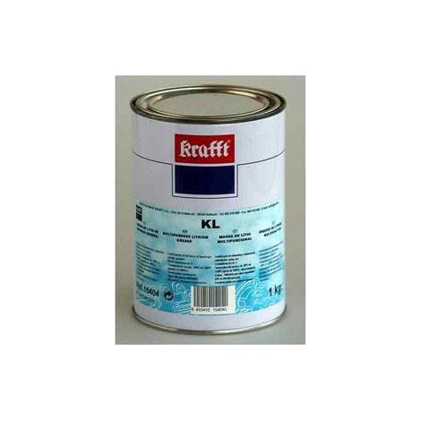 Bote grasa litio consistente 1kg lubekrafft 15404 krafft