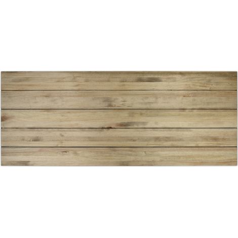 Cabecero 150x60cm 5 Horizontales en madera maciza de pino acabado vintage estilo industrial Box Furniture (1/5)