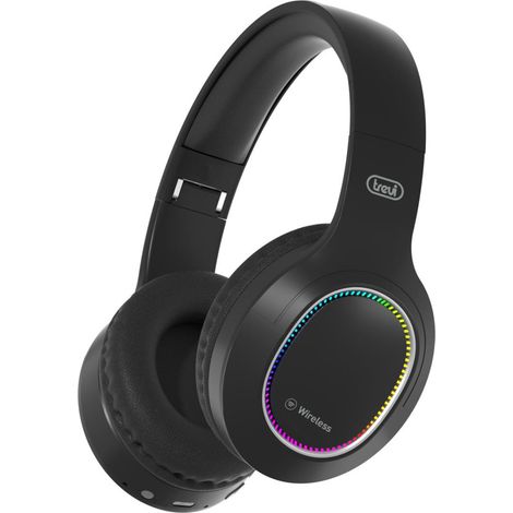 Trevi DJ 12E60 BT Auricolare Con cavo e senza cavo A Padiglione Musica e Chiamate USB tipo C Bluetooth Nero