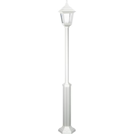 Columna clásica CLIC-CLAC 4 with base IP44 E27 42W 1910mm Blanco