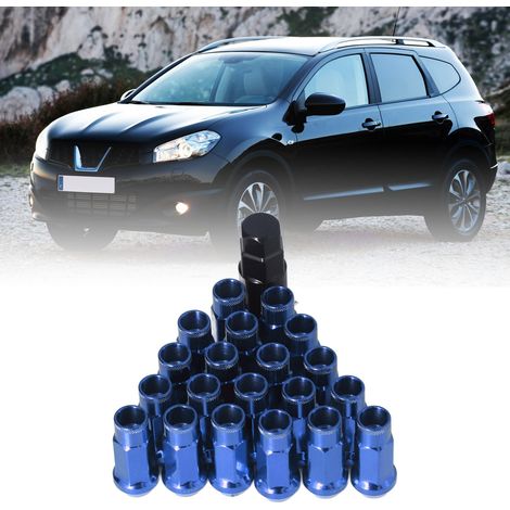 Satz mit 20 M121,25 Radmuttern inklusive Schraubenschlüssel (blau) (1/5)