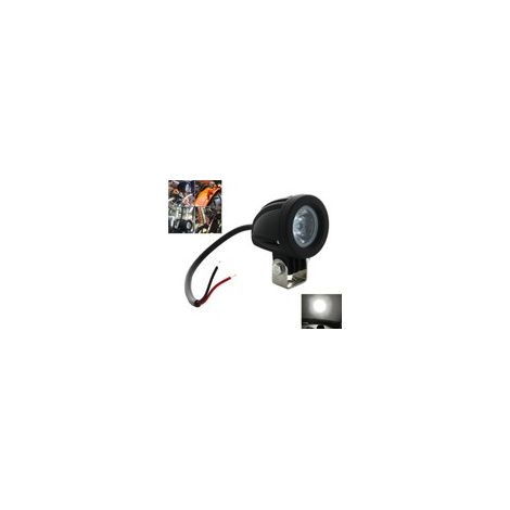 1x FEUX ADDITIONNEL LED XENLED - 10W - MOTO - QUAD - SPOT - 12 à 36 Volts (1/5)