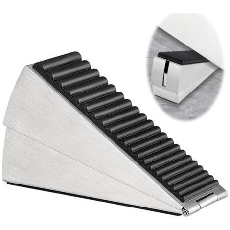 Butée De Porte,Arrêt de porte à hauteur réglable par ressort,Cale Porte Sol,Bloque Butoir de Porte,Bloc de Porte en Inox,pour maison (1/4)
