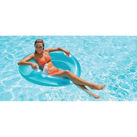 Intex poltrona galleggiante gonfiabile sit & lounge � cm. 119 - Intex
