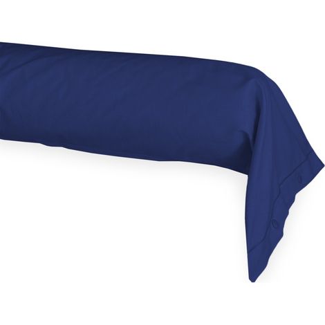 FEDERA cuscino PARIGI cilindrica alla FRANCESE traversino TUBOLARE made in Italy Blu Cm. 40x240 (1/4)