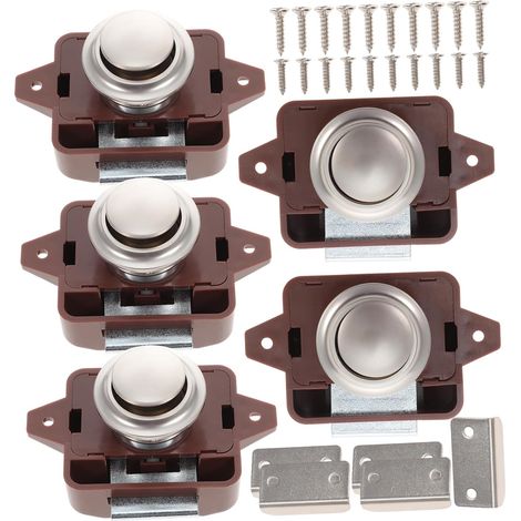 Ensemble de 5 serrures génériques sans loquet pour armoire (1/5)