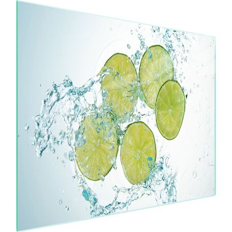TAGLIERE IN VETRO 52x30 LIME (1/5)