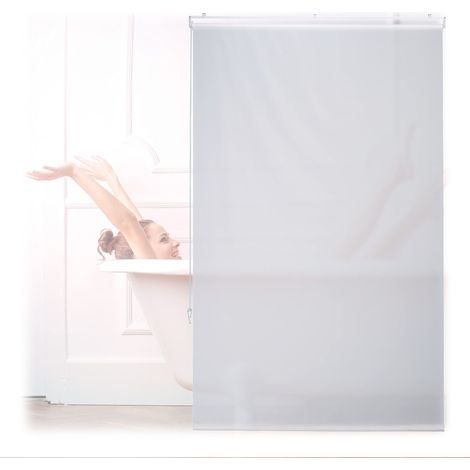 Store de baignoire, 100x240 cm, rideau de douche hydrofuge, plafond (1/5)