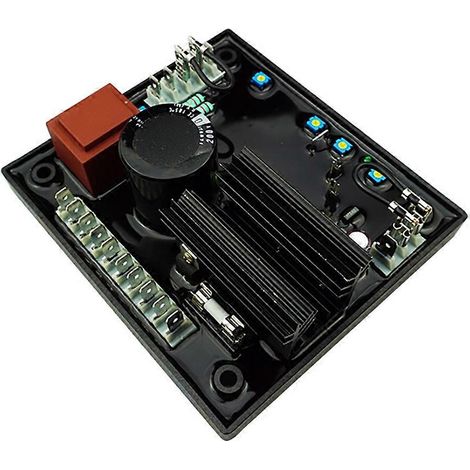 Régulateur de tension automatique AVR R438, stabilisateur d'alternateur compatible avec les générateurs Leroy Somer. (1/5)