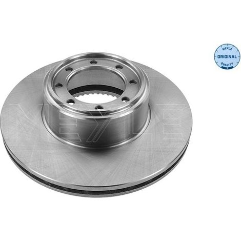Lot de 2 Disques de frein Meyle 215 523 0024 IVECO 2996043 7186485