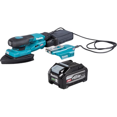 Levigatrice a delta a batteria Makita BO 006 CGU1 40 V max. 100 x 150 mm, corsa 3,0 mm, motore brushless + 1x batteria da 4,0 Ah - senza caricabatterie