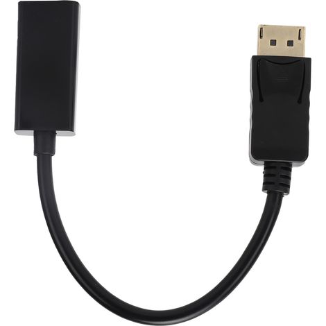 Câble Adaptateur Displayport Vers Hdmi - Résolution 1080p - Pour Pc Et Téléviseur - 1 Pièce (1/5)