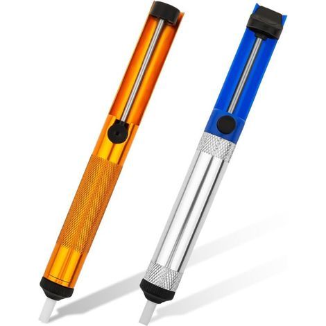 Zweiteiliges Entlötpumpen-Set, professionelle Saugpumpe zum Entlöten und Entfernen von geschmolzenem Lot. Ein unverzichtbares Zubehör für professionelle Lötkolben. (1/4)
