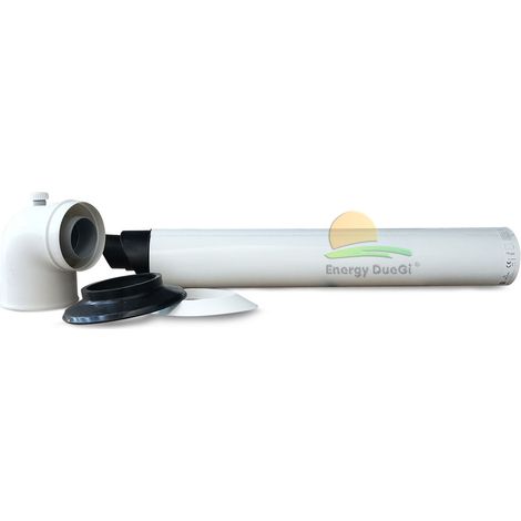 Kit scarico fumi orizzontale DN60/100 per caldaia a condensazione Daikin (1/2)