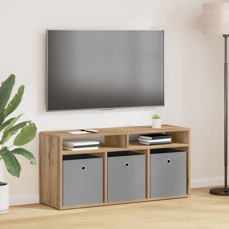 vidaXL Basboard 102 x 32 x 48,5 cm Chêne artisanal