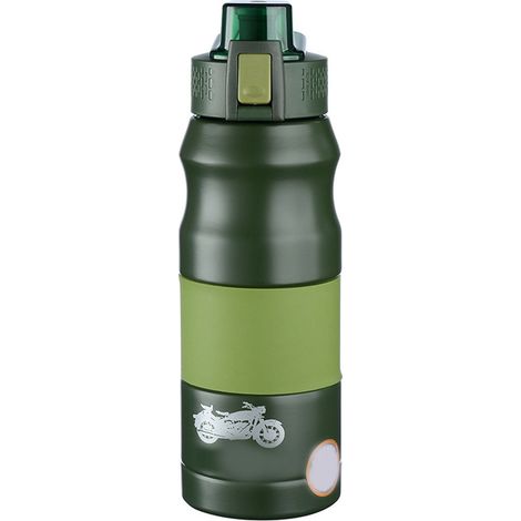 Bouteille Thermique En Acier Inoxydable - Isolation Double Vide - Pour Sport Voyage Bureau Plein Air - 680 Ml (1/5)
