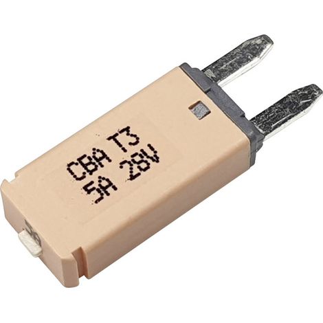 Hansor Circuit Breaker Mini, type 3. Manual Reset, 5A CBA3 Series 5A Sicherungsautomat Standard Flac (1/4)