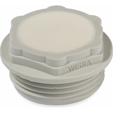WISKA Vis à membrane, 10062569, EMS 25, RAL 7035, gris clair