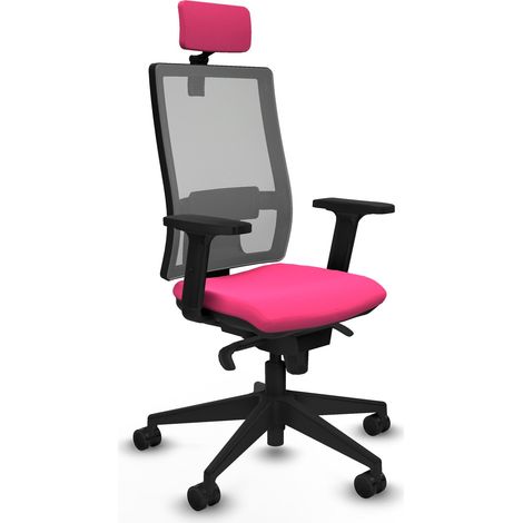 Silla de oficina piqueras y crespo Horna gris cuero sintético (1/5)