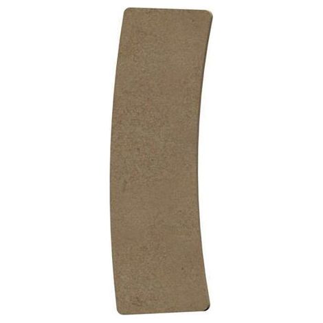 Lettre majuscule I en bois MDF à décorer - 8 cm (1/2)