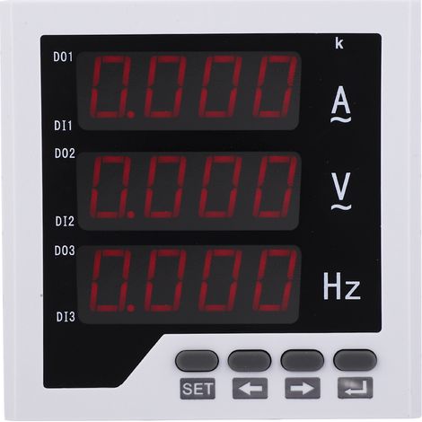 DDM-AVF96 Single Phase Meter Current Voltage Frequency Combined Meter 220VAC (1/5)