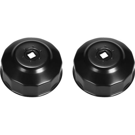 Universeller Ölfilterschlüssel 65 mm x 14 Zähne (2 Stück) - Werkzeug zum Entfernen der Innensechskantkappe. (1/5)