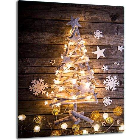 GLASPLATTE TISCHPLATTE 40x52 WEIHNACHTEN (1/5)