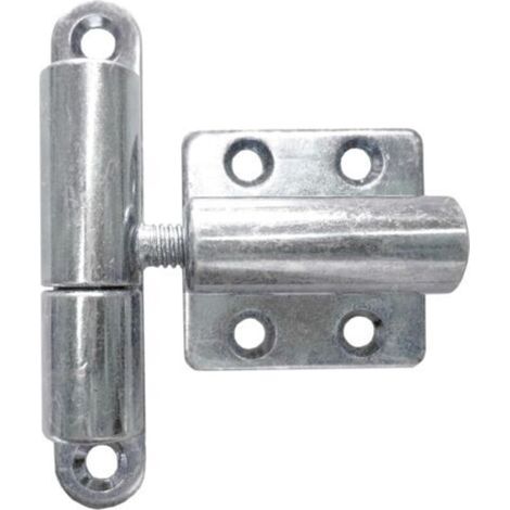 Charnière de levage réglable en acier galvanisé 83 x 15 x 40 mm (1/2)