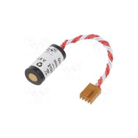 Pila Litio 3,6Vdc 2/3A Conector 16,5x35,4mm  PLC-17330