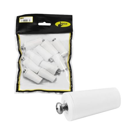 Weißer Jalousiestopper 40 cm - 60 cm (1/5)