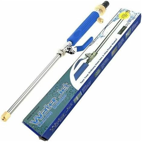 Pistola de agua de alta presión Lanza de agua de alta presión para manguera de jardín Hidrolavadora a presión Pistola de agua de alta presión con boquilla Limpiador de alta presión para manguera de ja (1/5)