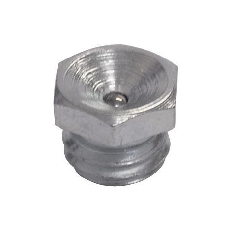 Graisseur concave LUB 3100925 acier DIN 3405 R.M8x1.0 x L.9.5 x Ø9