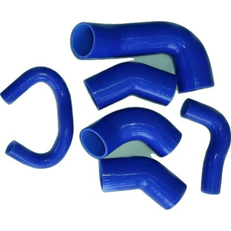 Tuyau de tuyau d'intercooler Turbo, résistance à haute température, pression robuste, Bleu (1/2)