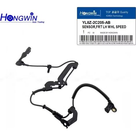 YL8Z-2C204-AB Raddrehzahlsensor für Ford Mazda ABS-Systeme vorne, hinten, links, hinten und rechts. (1/4)